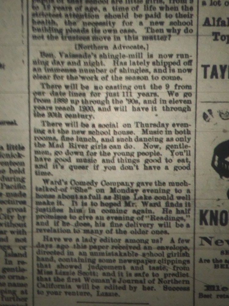 18890205XNoTossingThe9For111YearsHDS